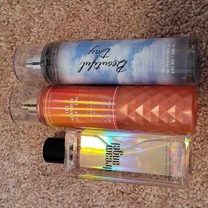 New bath and body works and Victoria's secret fragrance mists full size